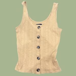 American eagle yellow tank top